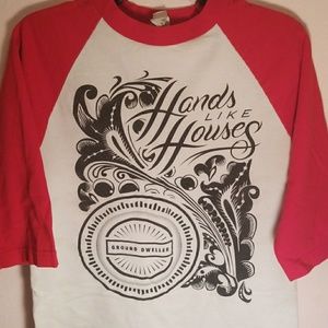 Hands Like Houses baseball tee